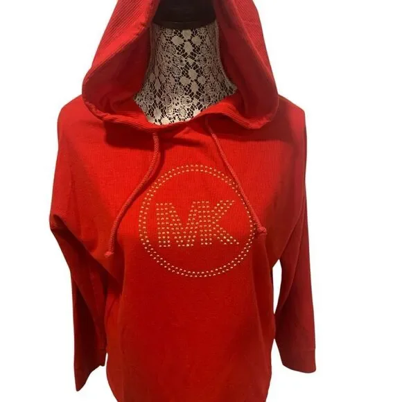 Michael Kors Red Hoodie - Picture 3 of 4